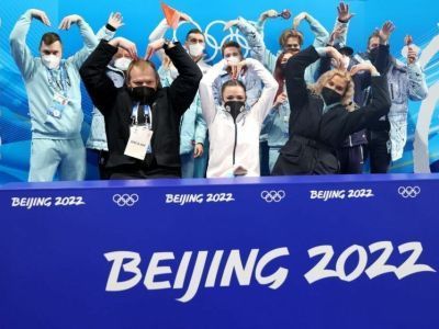 Сборная России досрочно выиграла золото Олимпиады в командном турнире по фигурному катанию