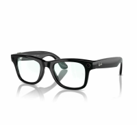 Умные очки Ray-Ban Meta Wayfarer RW4008 S53 (Shiny Black/Clear) (L)