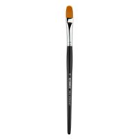 Кисть синтетика мягкая №12 овальная Sketchmarker "343" ручка короткая