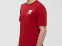 Футболка из хлопка с принтом