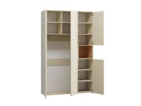 Распашной шкаф Висмар 3-153x240 Светло-бежевый