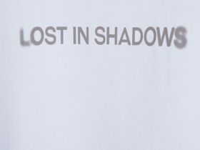 Футболка с текстовым принтом, Белый