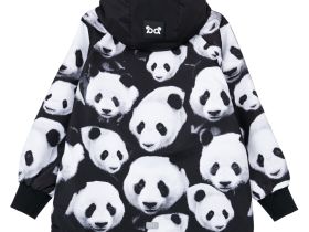 Куртка текстильная с полиуретановым покрытием для девочек (ветровка)