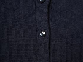 Кардиган с украшением из страз для девочки