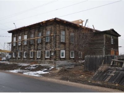 Дом, в котором с июня 1918 года по август 1919 года, в период колчаковщины, проходили нелегальные собрания Минусинской большевистской организации