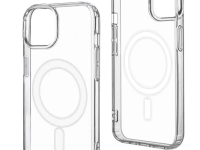 Чехол-накладка Clear Case Magsafe для iPhone 15 Pro пластиковый (прозрачный)