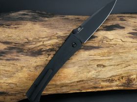 Складной нож Artisan Cutlery Andromeda, сталь S35VN, рукоять микарта, черный