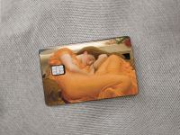 Наклейка матовая на банковскую карту ISKVSSNO "Август"