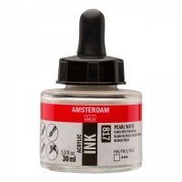 Чернила акриловые Talens "Amsterdam" 30 мл №817 Белый жемчужный