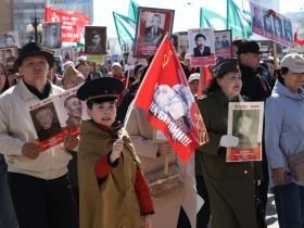 Фото. В Якутске акция «Бессмертный полк» собрала более 50 тысяч человек