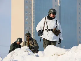 В Якутске ожила история: реконструкция битвы на Ильмене