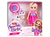 100522 Игровой набор ZURU Sparkle Girlz «Принцесса с питомцами», в ассортименте