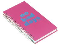 Записная книжка MESHU "No bad days" 95*175 мм 96 л, матовая ламинация, выборочный УФ-лак
