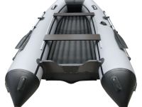 Лодка ПВХ ORCA 340 НДНД серый/черный