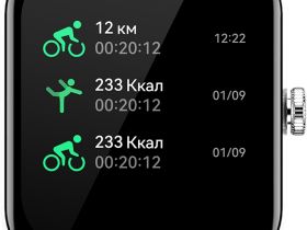 Умные часы Elari SE G12 Серебристые