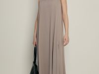 Сарафан свободного силуэта на бретелях