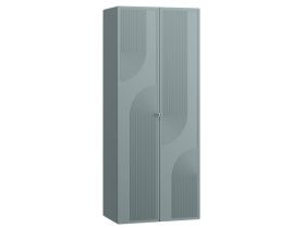 Распашной шкаф Монсон 2-90x222 Серо-зеленый