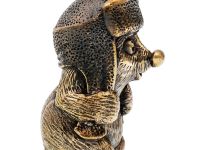 Бусина для темляка Медвежонок, латунь