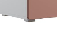 Стеллаж детский Милна 1-60x127 Розовый
