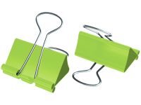 Набор зажимов для бумаг Berlingo 19 мм, 10 шт, цветные, европодвес