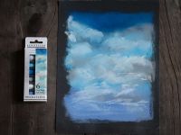 Набор сухой пастели Sennelier "A LECU" 6 цв 1/2, Летнее небо, в картонной коробке