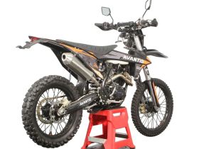 Мотоцикл кроссовый эндуро AVANTIS 250 Carb Nibbi Exclusive (CB250-F/172FMM Design KTM черный) ARS с ПТС