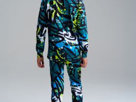 Термокомплект трикотажный для мальчиков: брюки, толстовка для эпизодического использования