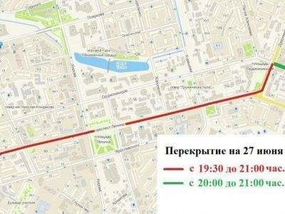 27 июня в Якутске перекроют несколько улиц