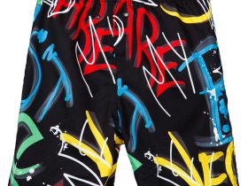 Шорты текстильные плавательные для мальчиков, длинные