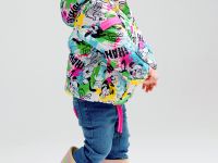 Куртка детская текстильная с полиуретановым покрытием для девочек