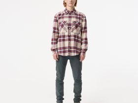 Мужская рубашка Lacoste свободного кроя