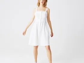 Женское платье Lacoste на бретельках