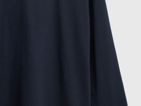 Свитшот с имитацией футболки, Синий