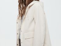 Ветровка с капюшоном свободного силуэта