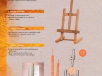 Мольберт M/16 студийный настольный миниатюрный MABEF