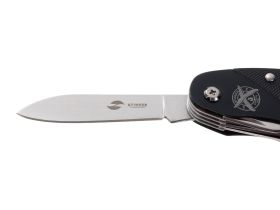 Нож перочинный Stinger FK-KG5011L7B 96 мм, 15 функций, черный, в блистере