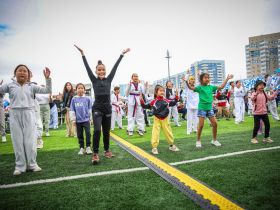 Фото. День физкультурника отмечают в Якутске