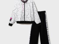 Комплект трикотажный для девочек: толстовка, брюки