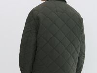 Лёгкая утеплённая куртка, Зеленый