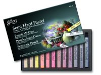 Набор сухой пастели Mungyo "Semi hard pastel" 12 цв полутвердая, в картонной коробке