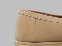 Лоферы из натуральной замши