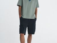 Футболка с природным термопринтом O'STIN х Экспедиция, Зеленый