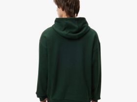 Мужской хлопковый свитшот Lacoste оверсайз