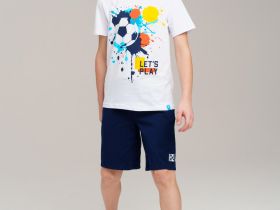 Фуфайка трикотажная для мальчиков (футболка)