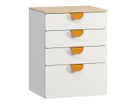 Комод детский Милна 3-60x80 Белый