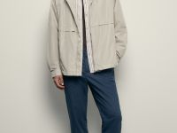 Брюки зауженного кроя из хлопка