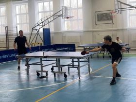 Железнодорожники-управленцы стали лучшими в настольном теннисе на корпоративной спартакиаде