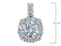 Классическая подвеска из белого золота э4712пд11231262_white