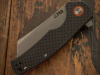 Складной нож CJRB Crag, сталь D2, рукоять G10, черный