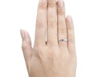 Обручальное кольцо из белого золота э4712кц05152000